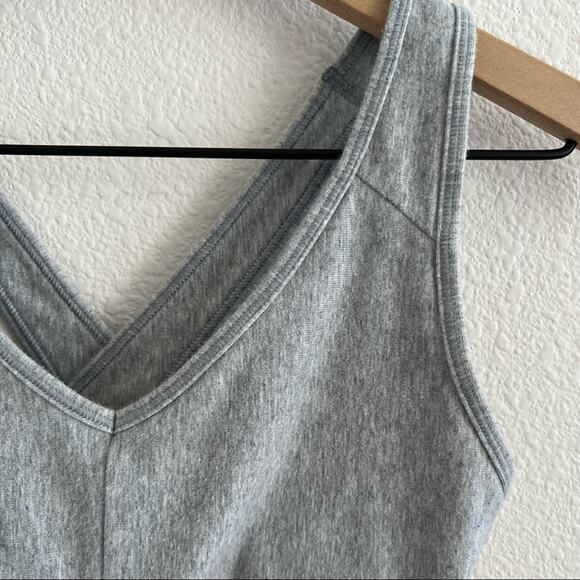 Under Armour Gray Cotton Feel Pull On Sports Bra Double Layer Small - Picture 4 of 9